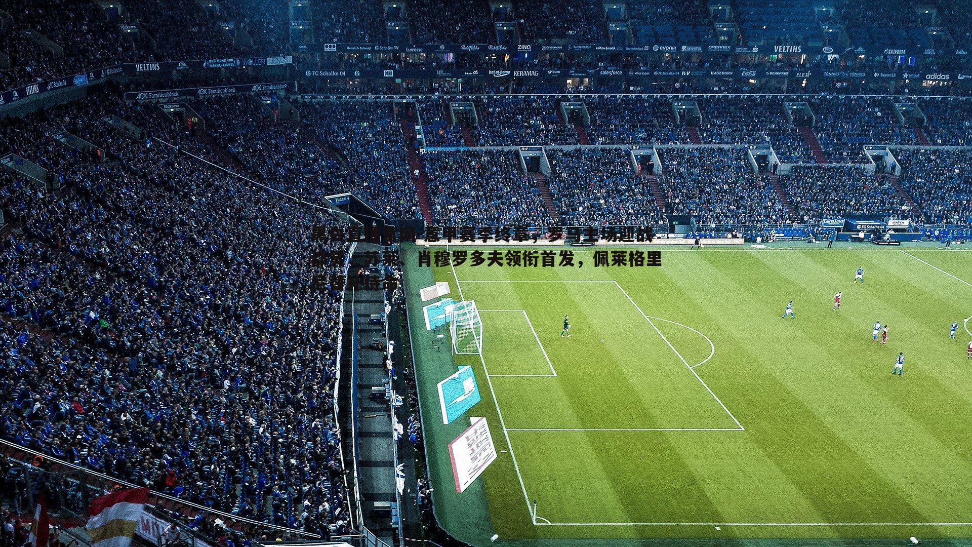 黑白直播官网-意甲赛季终章，罗马主场迎战都灵，苏莱、肖穆罗多夫领衔首发，佩莱格里尼替补待命